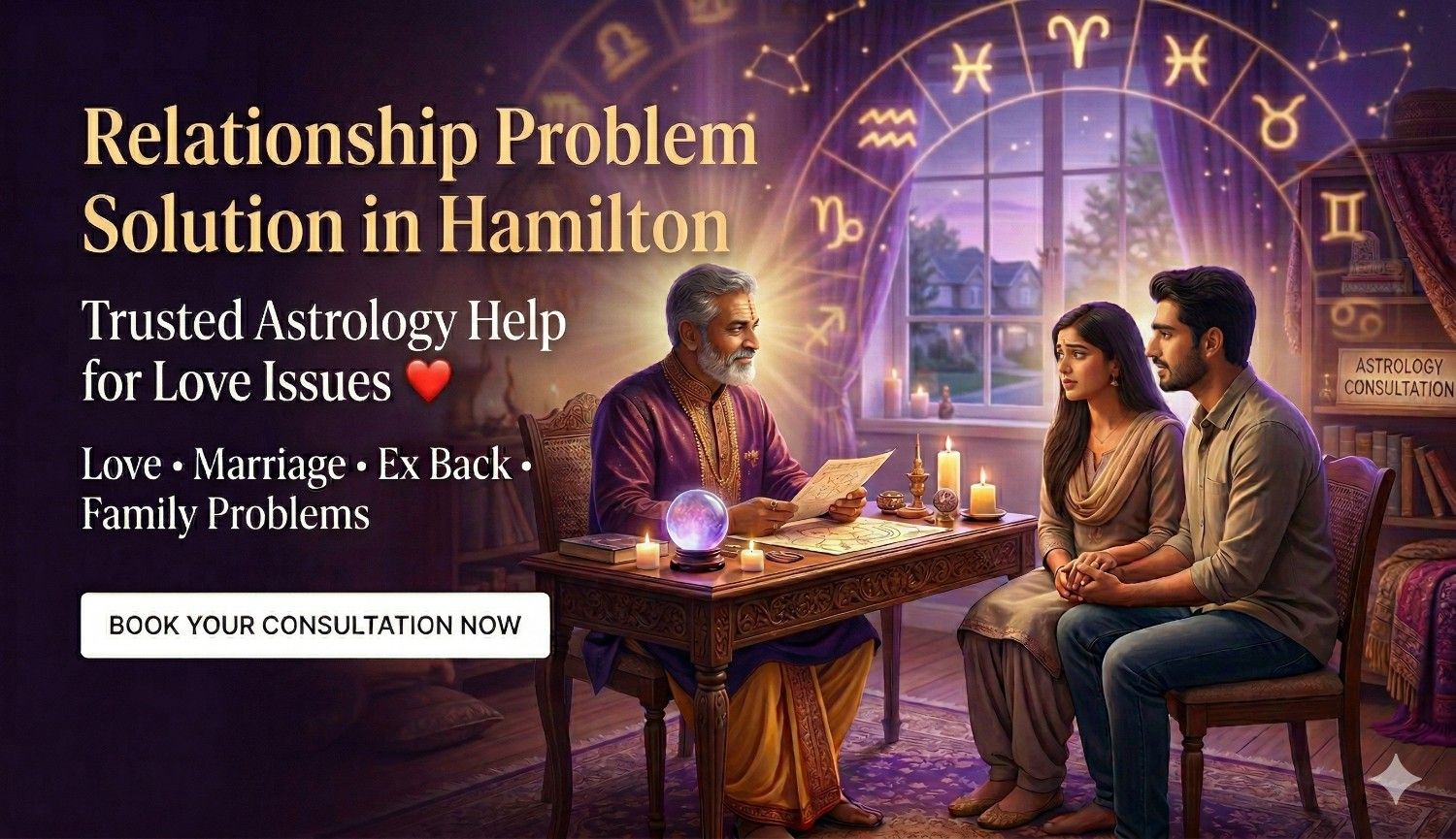 Relationship Problem Solution in Hamilton, Relationship astrology in Hamilton, ex back astrology in Hamilton