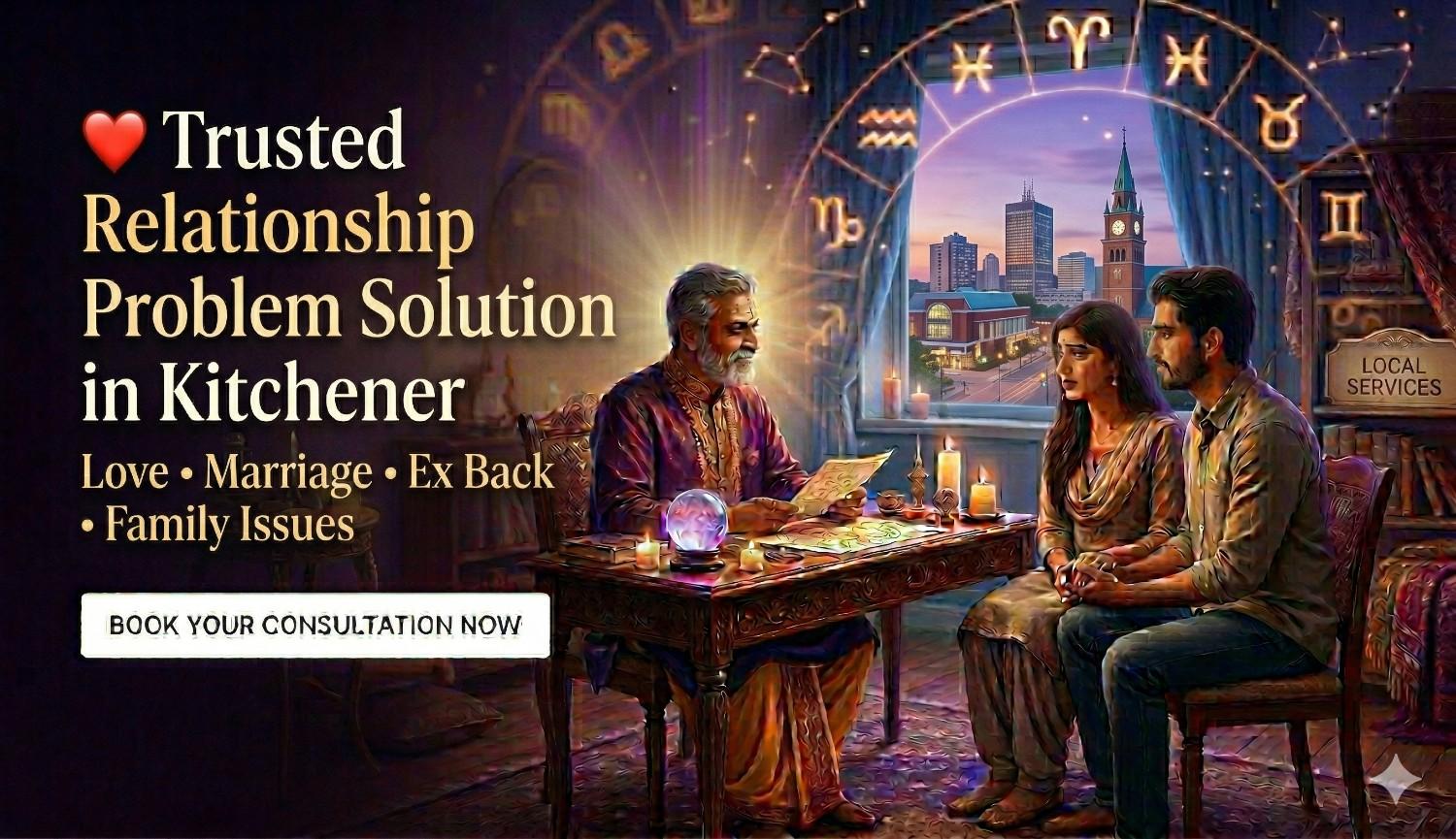 Relationship Problem Solution in Kitchener, Relationship astrology in Kitchener, ex back astrology in Kitchener