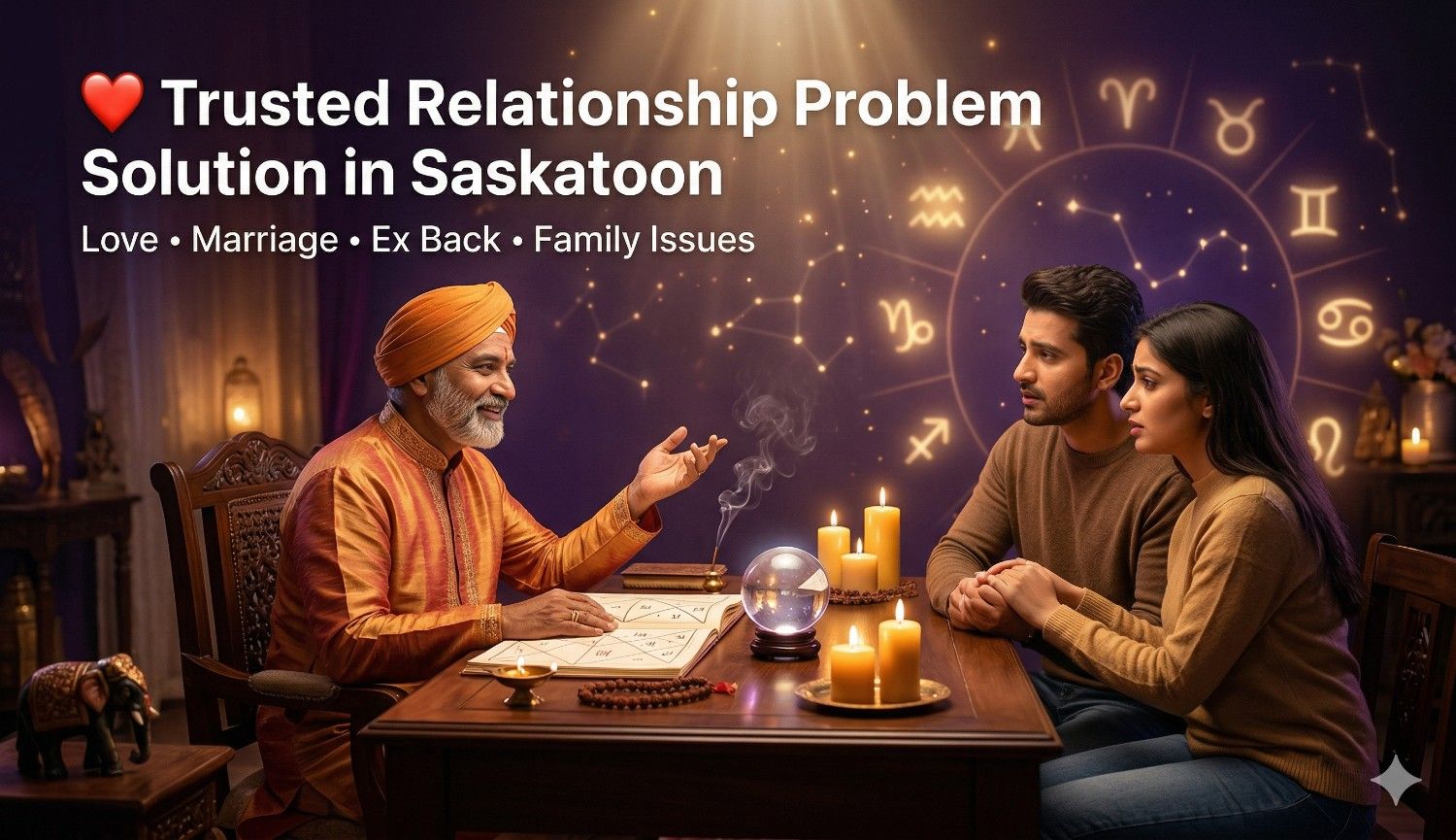 Relationship Problem Solution in Saskatoon, Relationship astrology in Saskatoon, ex-back astrology in Saskatoon,
