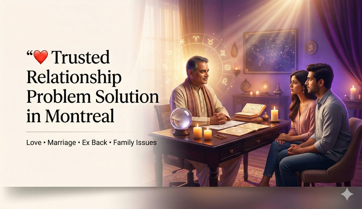 Relationship Problem Solution in Montreal, 
Relationship astrology in Montreal, 
ex back astrology in Montreal
